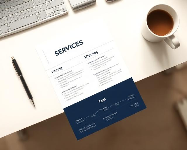 Price Guide Template